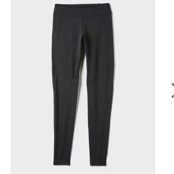 MEC Peak Comfort Air Grid Warm Base Layer Bottoms Leggings Black - Picture 1 of 9